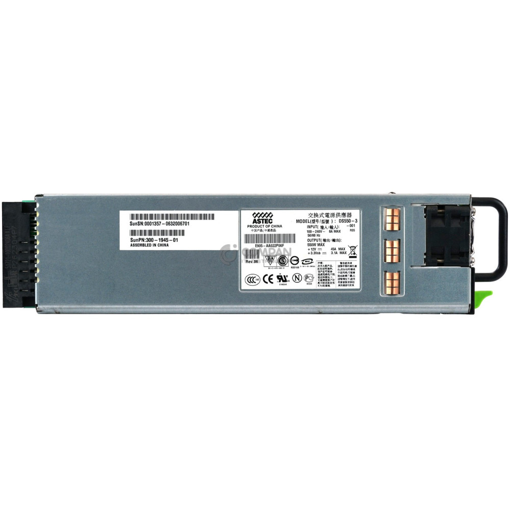 300-1945-01 SUN 550W POWER SUPPLY FOR SUN FIRE X4200 X4100